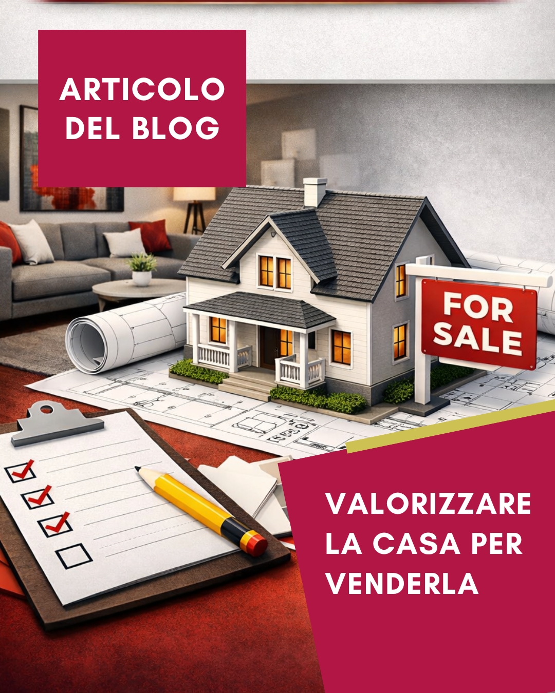 Oggi parliamo degli strumenti utili per valorizzare la tau casa. Il Piano Marketing Personalizzato è lo strumento fondamentale per l'impostazione di una Strategia di Vendita VincenteIl Segreto di una Strategia di Vendita Vincente è un Piano Marketing Immobiliare Personalizzato per valorizzare la tua casa. Un attento studio delle caratteristiche della casa unite alla professionalità e alla giusta dose di fantasia possono dare un Valore aggiunto di notevole impatto al modo in cui viene pubblicizzato la tua casa.