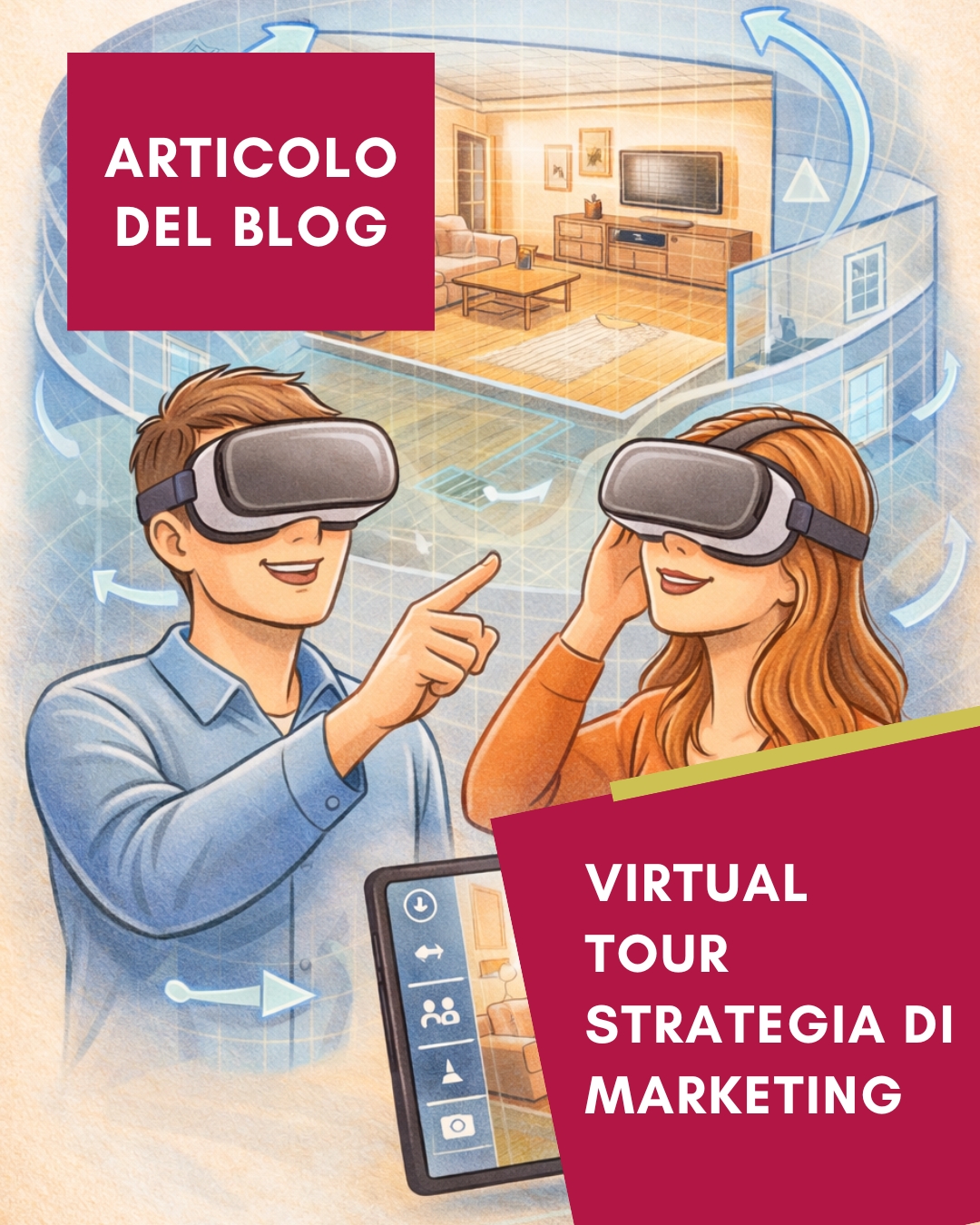 La Realtà Virtuale, attraverso i Virtual Tour Interattivi sta entrando piano piano nei nostri mondi e arriverà a rappresentare una buona fetta dei nostri sistemi comunicativi.. Nel campo immobiliare è destinato ad essere uno dei principali sistemi di informazione nel prossimo futuro per vendere casa