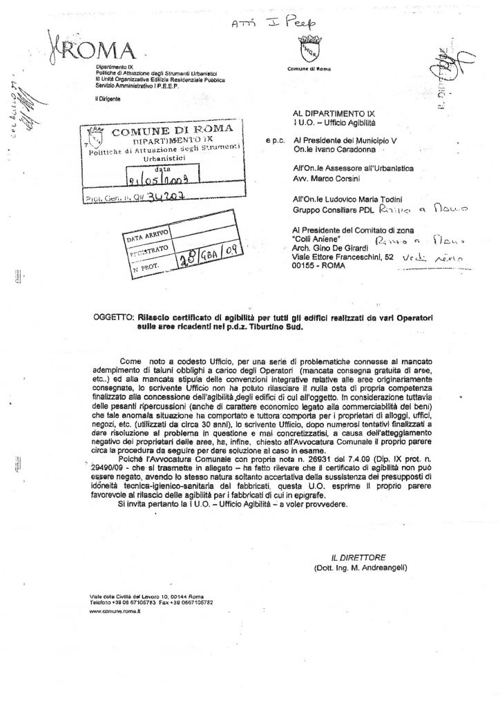 Il Certificato di Agibilità attesta le condizioni di sicurezza, igiene, salubrità, risparmio energetico degli edifici e degli impianti in essi installati valutati secondo quanto dispone la normativa vigente