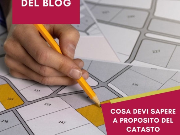 In questo articolo affronto il tema del catasto italiano sin dalle sue origini fino ai giorni nostri
