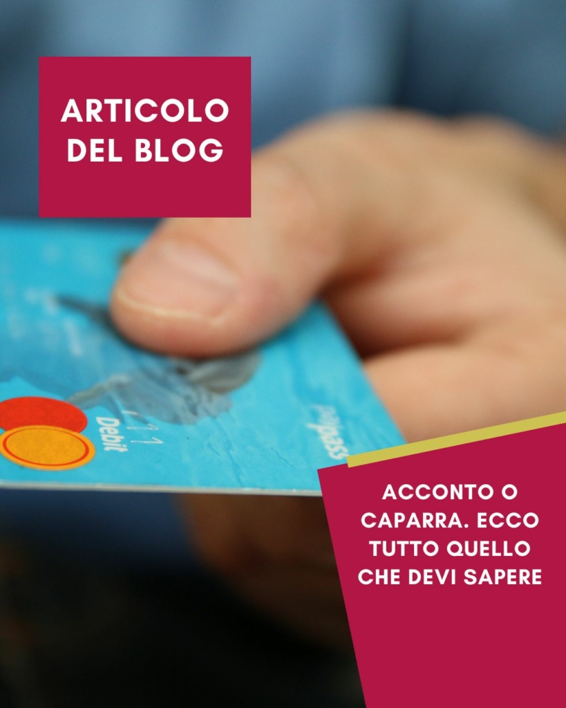 Durante la fase della proposta di acquisto per una casa, oppure in occasione della sottoscrizione del preliminare di compravendita, viene creato un vincolo forte tra le parti attraverso il versamento della caparra confirmatoria. Detto importo, tuttavia viene considerato anche come futuro acconto del prezzo in occasione della stipula dell'atto definitivo di compravendita.