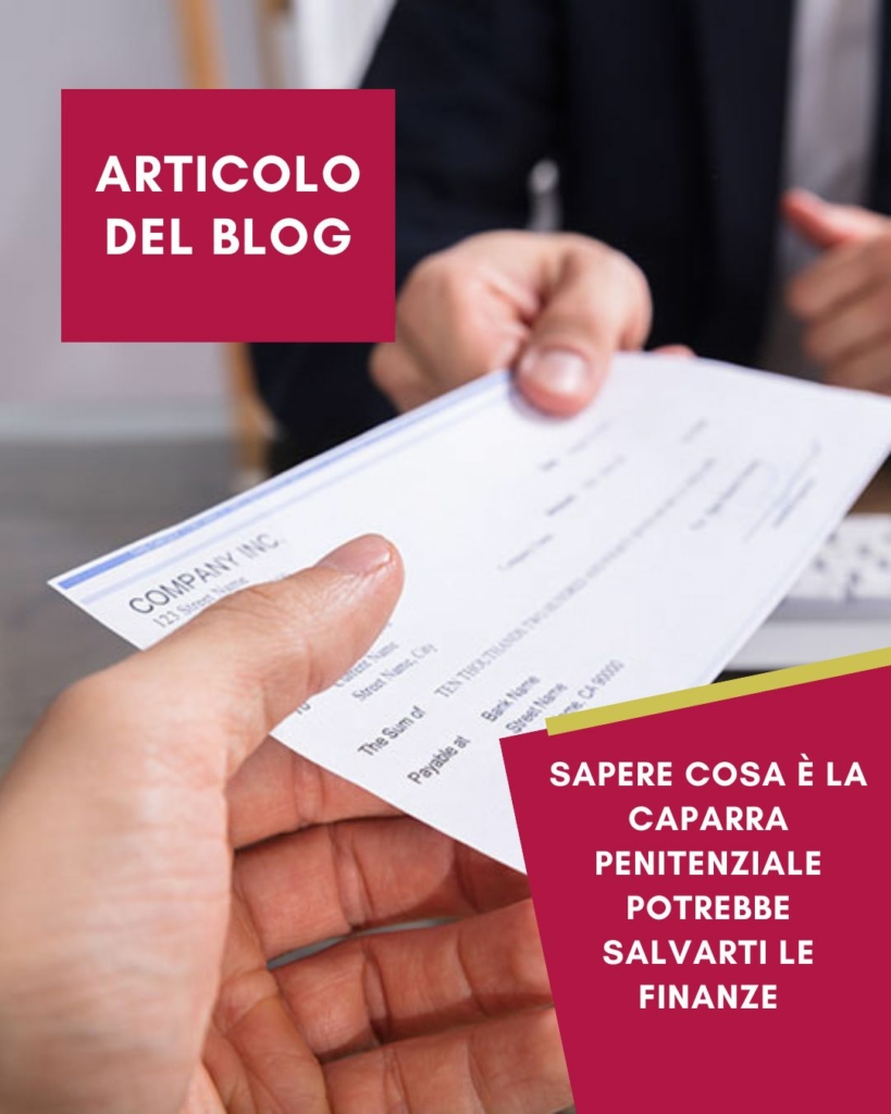 Durante il processo di compravendita di una casa è necessario, per tutelare il buon esito della trattativa, scambiarsi una caparra. Ma esistono diversi tipi di caparra. In questo articolo analizziamo la Caparra Penitenziale che va conosciuta approfonditamente per evitare spiacevoli inconvenienti.