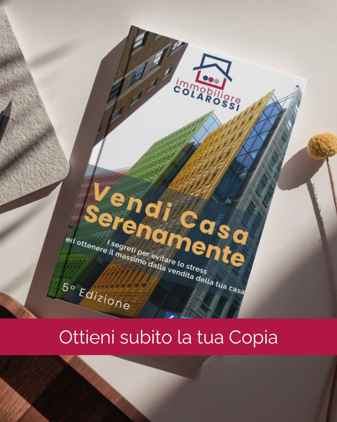 Scarica la Guida per Vendere Casa Serenamente. Scopri tutti i documenti necessari per la vendita, dove trovarli e perché sono importanti, impara le tecniche di negoziazione e molto altro per Vendere la tua Casa serenamente e al miglior prezzo di mercato