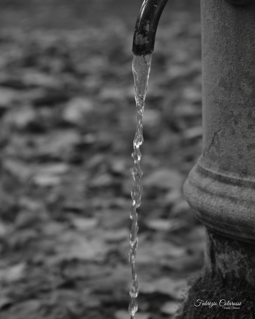 Anima Fluida - I Nasoni di Colli Aniene. Progetto Fotografico. Un racconto di immagini a cura di Fabrizio Colarossi con lo scopo di riscoprire elementi della nostra vita quotidiana che quotidianamente guardiamo senza vederli. Un modo per riprendere contatto con il quartiere di Colli Aniene e costruire una storia intima fatta di immagini in bianco e nero