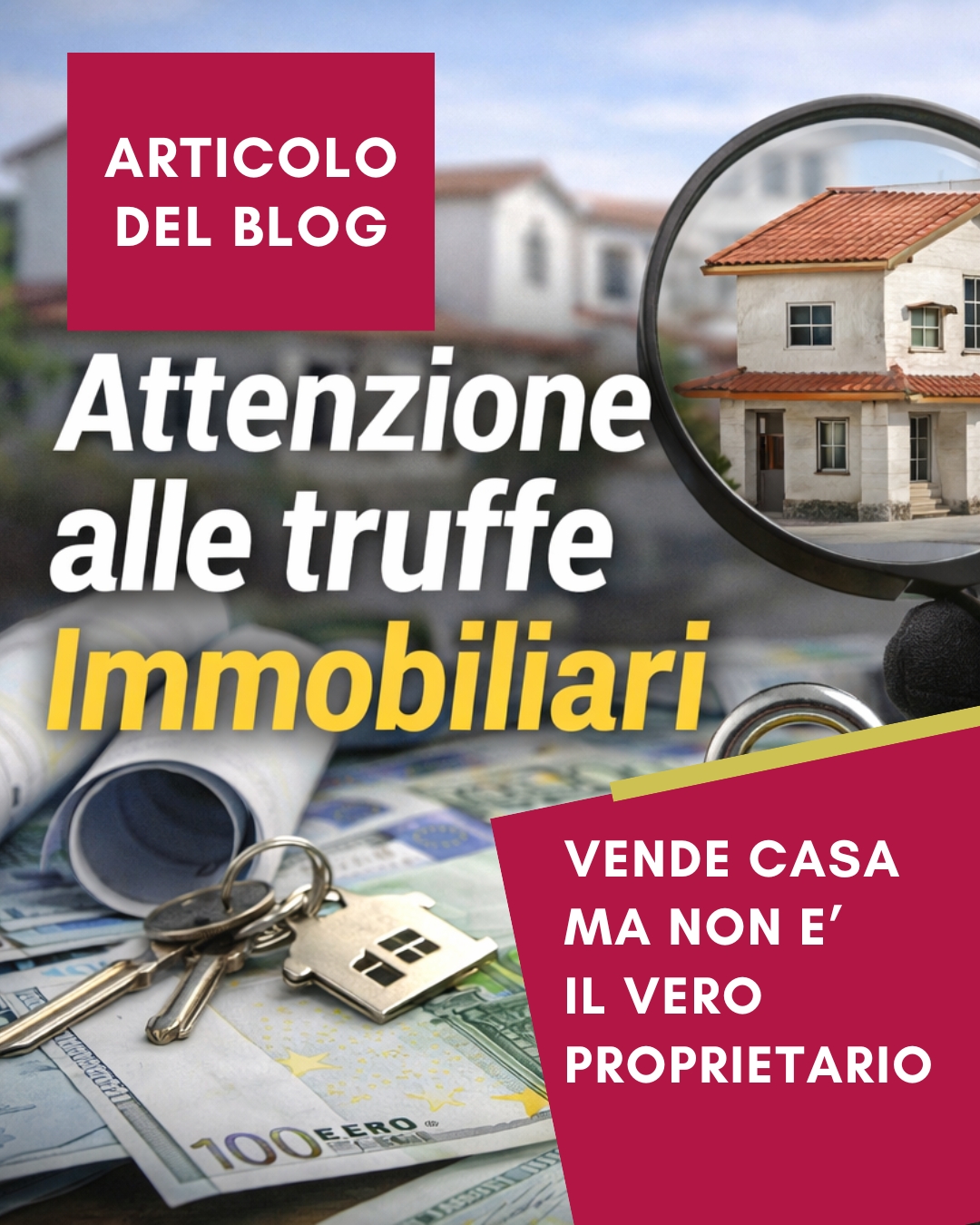 Una truffa immobiliare realmente accaduta: una casa venduta all’insaputa del proprietario. La cronaca racconta quanto sia facile abbassare la guardia.