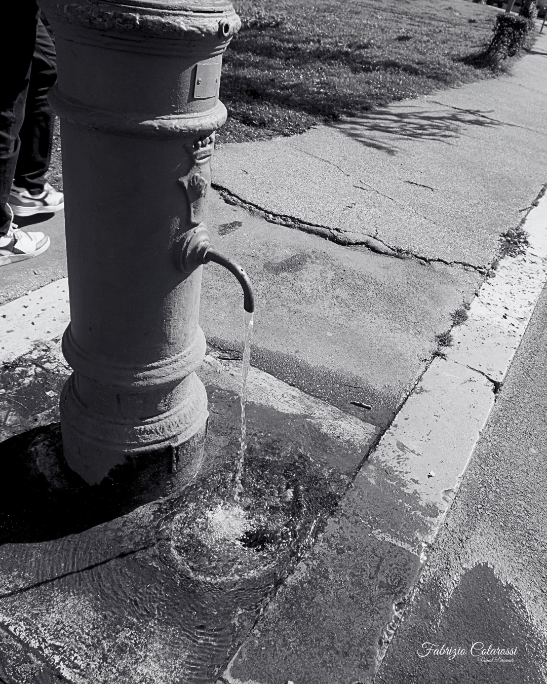Il nasone di Piazza Loriedo a Colli Aniene Profilo