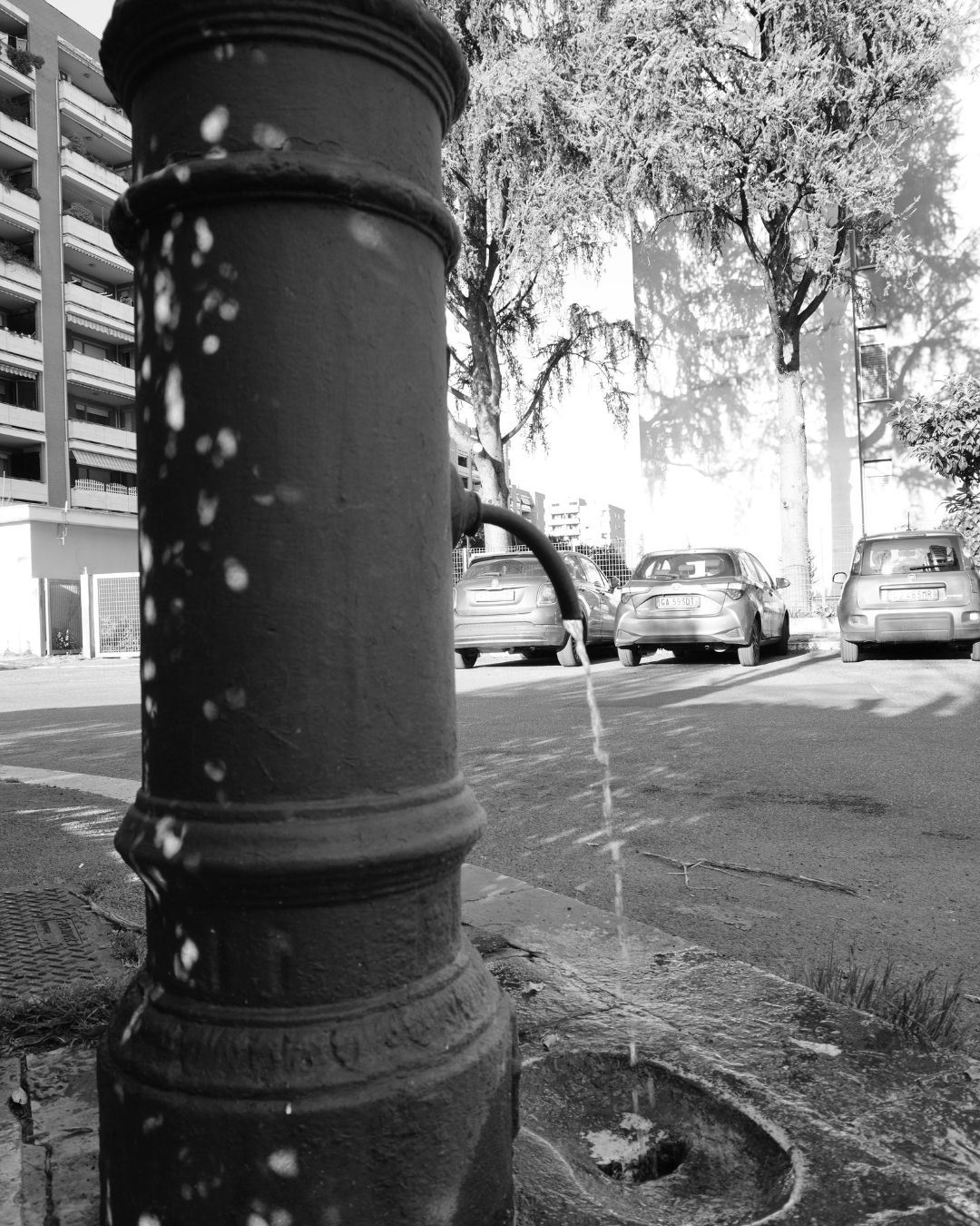 La fontanella sul confine: dove le differenze si incontrano C’è una fontanella, a Colli Aniene, che non si nota subito. Non è nel cuore del parco, non è incorniciata dal verde, non è “da fotografia”. Sta lì, su un margine. Un punto di passaggio più che di sosta. Un crocevia sottile, quasi invisibile, dove si incontrano due mondi: da una parte gli immobili del Comune di Roma, dall’altra quelli di proprietà privata. Due logiche diverse. Due modi di vivere lo spazio. Due idee, a volte distanti, di casa. Eppure, proprio lì, scorre acqua. Il nasone di via tamburrano