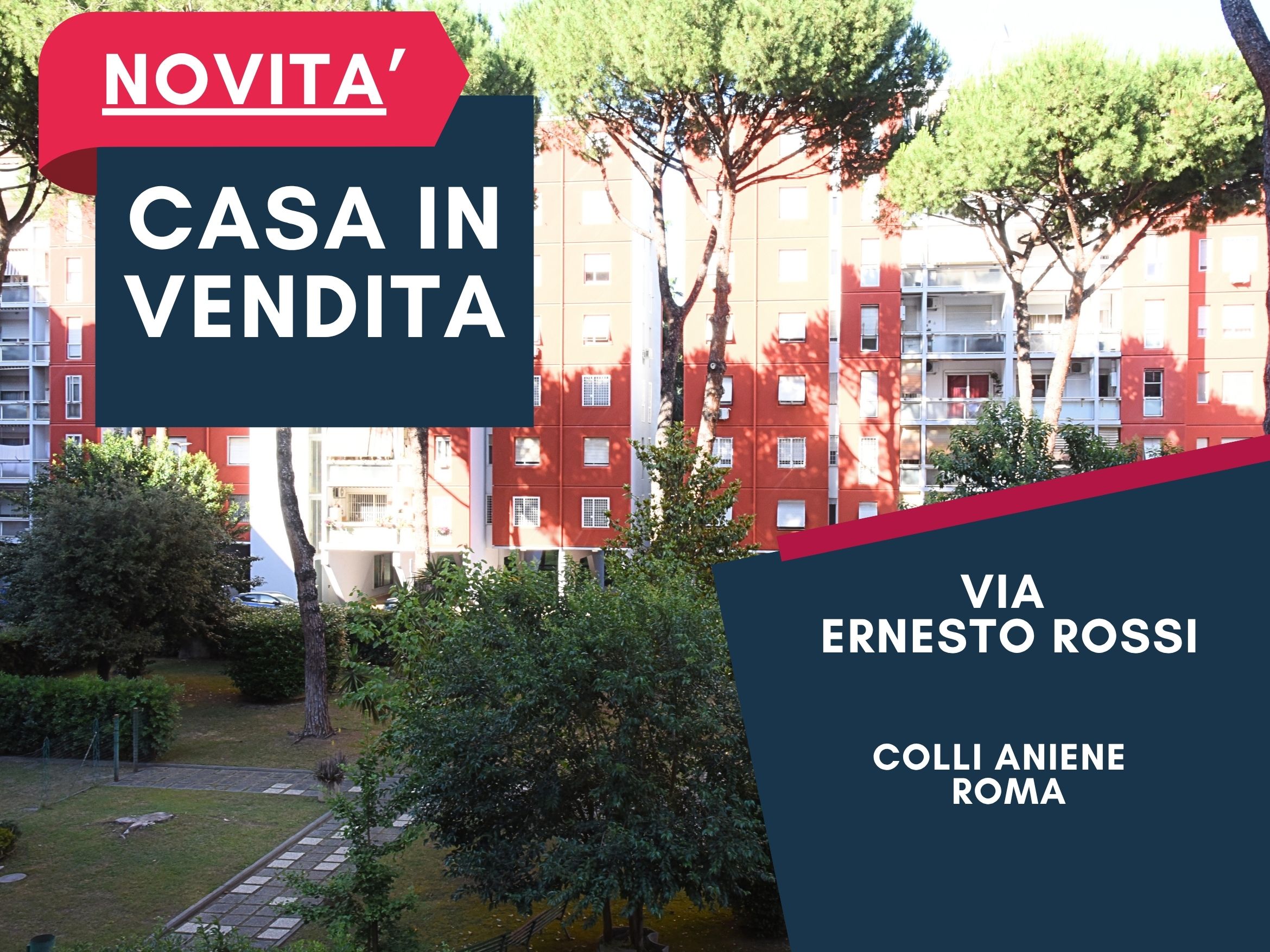 Questa foto rappresenta un appartamento che abbiamo venduto a colli aniene esattamente in via ernesto rossi